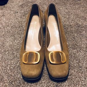 Salvatore Ferragamo Block Heels